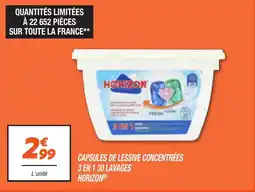 Netto Capsules de Lessive Concentrées 3 en 1 30 lavages horizon aanbieding