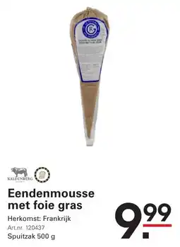 Sligro Eendenmousse met foie gras aanbieding