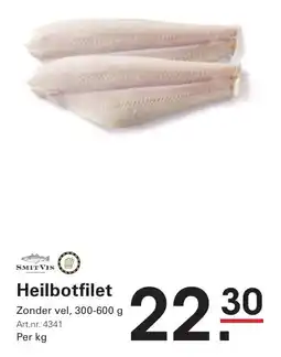 Sligro Heilbotfilet aanbieding