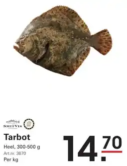 Sligro Tarbot aanbieding