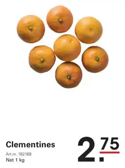 Sligro Clementines aanbieding