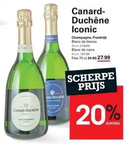 Sligro Canard- Duchêne Iconic aanbieding