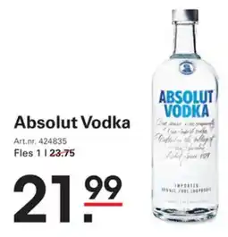 Sligro Absolut Vodka aanbieding
