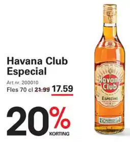 Sligro Havana Club Especial aanbieding