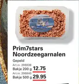 Sligro Prim7stars Noordzeegarnalen Gepeld aanbieding