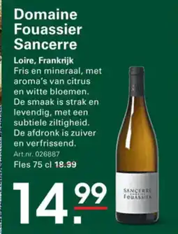 Sligro Domaine Fouassier Sancerre aanbieding