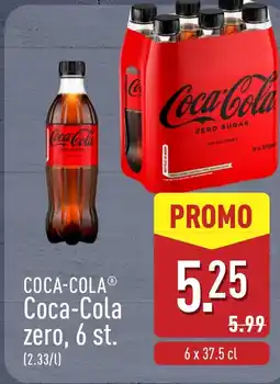 ALDI Coca-Cola zero, 6 st. aanbieding