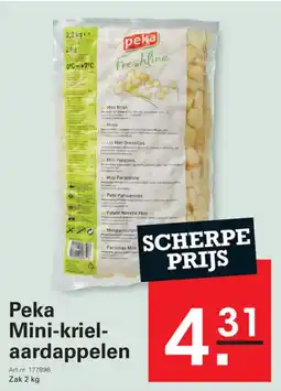 Sligro Peka Mini kriel aardappelen aanbieding