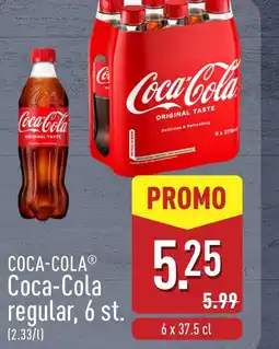 ALDI Coco-Cola regular, 6 st. aanbieding