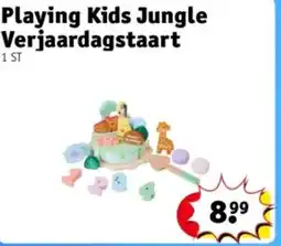 Kruidvat Playing Kids Jungle Verjaardagstaart aanbieding