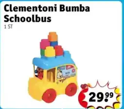 Kruidvat Clementoni Bumba Schoolbus aanbieding