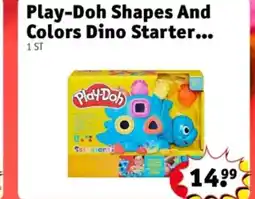 Kruidvat Play-Doh Shapes And Colors Dino Starter... aanbieding