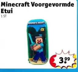 Kruidvat Minecraft Voorgevormde Etui aanbieding