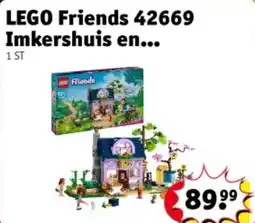 Kruidvat LEGO Friends 42669 Imkershuis en aanbieding