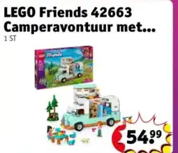 Kruidvat LEGO Friends 42663 Camperavontuur met aanbieding