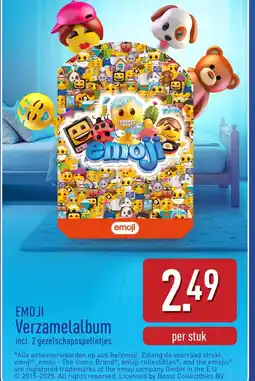 ALDI EMOJI Verzamelalbum aanbieding