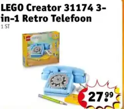 Kruidvat LEGO Creator 31174 3 in 1 Retro Telefoon aanbieding