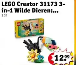 Kruidvat LEGO Creator 31173 3 in 1 Wilde Dieren aanbieding