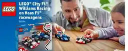 Kruidvat LEGO City F1 LEGO Williams Racing en Haas F1 racewagens aanbieding