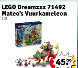 Kruidvat LEGO Dreamzzz 71492 Mateo's Vuurkameleon aanbieding