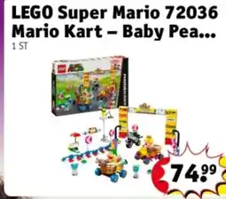 Kruidvat LEGO Super Mario 72036 Mario Kart Baby Pea aanbieding