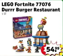 Kruidvat LEGO Fortnite 77076 Durrr Burger Restaurant aanbieding