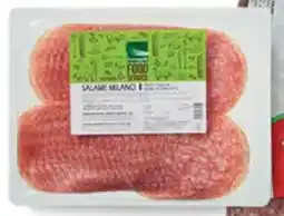 Sligro Fumagalli Italiaanse Charcuterie Salami Milano, gesneden aanbieding