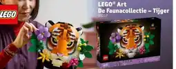 Kruidvat LEGO Art De Faunacollectie Tijger aanbieding