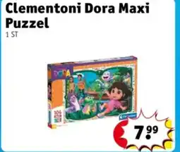 Kruidvat Clementoni Dora Maxi Puzzel aanbieding