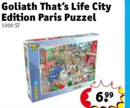 Kruidvat Goliath That's Life City Edition Paris Puzzel aanbieding