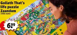 Kruidvat Goliath That's life puzzle Zaandam aanbieding