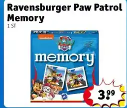 Kruidvat Ravensburger Paw Patrol Memory aanbieding