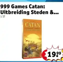 Kruidvat 999 Games Catan: Uitbreiding Steden aanbieding