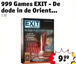 Kruidvat 999 Games EXIT De dode in de Orient aanbieding