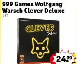 Kruidvat 999 Games Wolfgang Warsch Clever Deluxe aanbieding