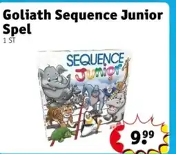 Kruidvat Goliath Sequence Junior Spel aanbieding