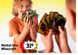 Kruidvat Mattel Uno Minecraft aanbieding