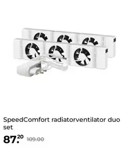 GAMMA SpeedComfort radiatorventilator duo set aanbieding