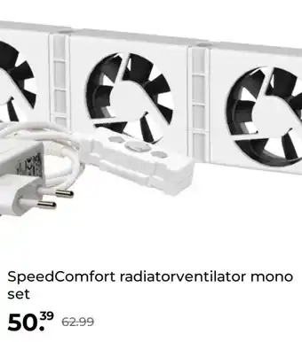 GAMMA SpeedComfort radiatorventilator mono set aanbieding
