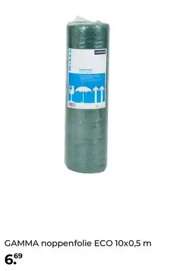 GAMMA noppenfolie ECO 10x0,5 m