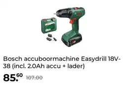 GAMMA Bosch accuboormachine Easydrill 18V-38 (incl. 2.0Ah accu + lader) aanbieding