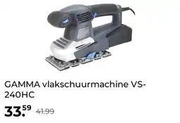 GAMMA GAMMA vlakschuurmachine VS-240HC aanbieding