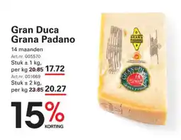 Sligro Gran Duca Grana Padano aanbieding