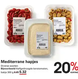 Sligro Mediterrane hapjes aanbieding