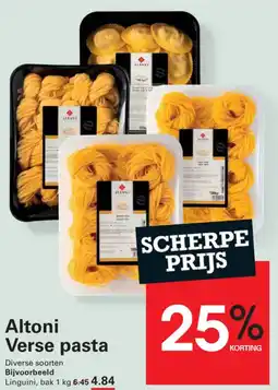 Sligro Altoni Verse pasta aanbieding