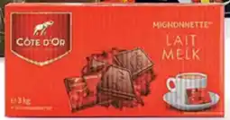Sligro Côte d'Or Mignonnette Melk aanbieding