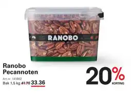 Sligro Ranobo Pecannoten aanbieding