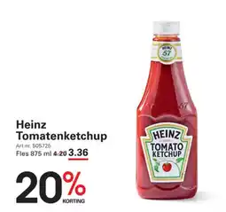 Sligro Heinz Tomatenketchup aanbieding