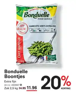 Sligro Bonduelle Boontjes aanbieding