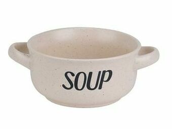 Multi bazar Cosy & Trendy Soup Soepkommetje Cream D13.5Xh6.5Cm 47Cl aanbieding